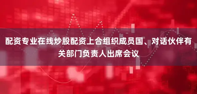配资专业在线炒股配资上合组织成员国、对话伙伴有关部门负责人出席会议